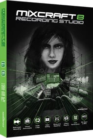 cover Mixcraft 8 Recording Studio Academic Edition Digital Download Version